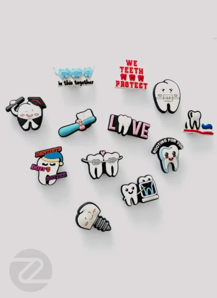 Dental Shoe Charms Assortment