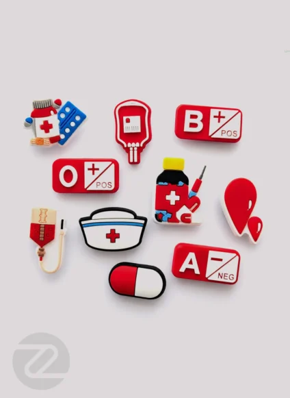 Blood Group & Medical Charms