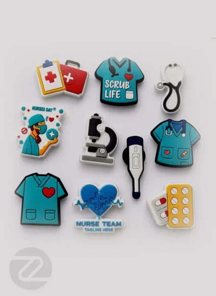 Nurse Team Medical Charms